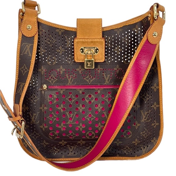 Louis Vuitton Handbags - Louis Vuitton Fuchsia Monogram Perforated Musette crossbody bag